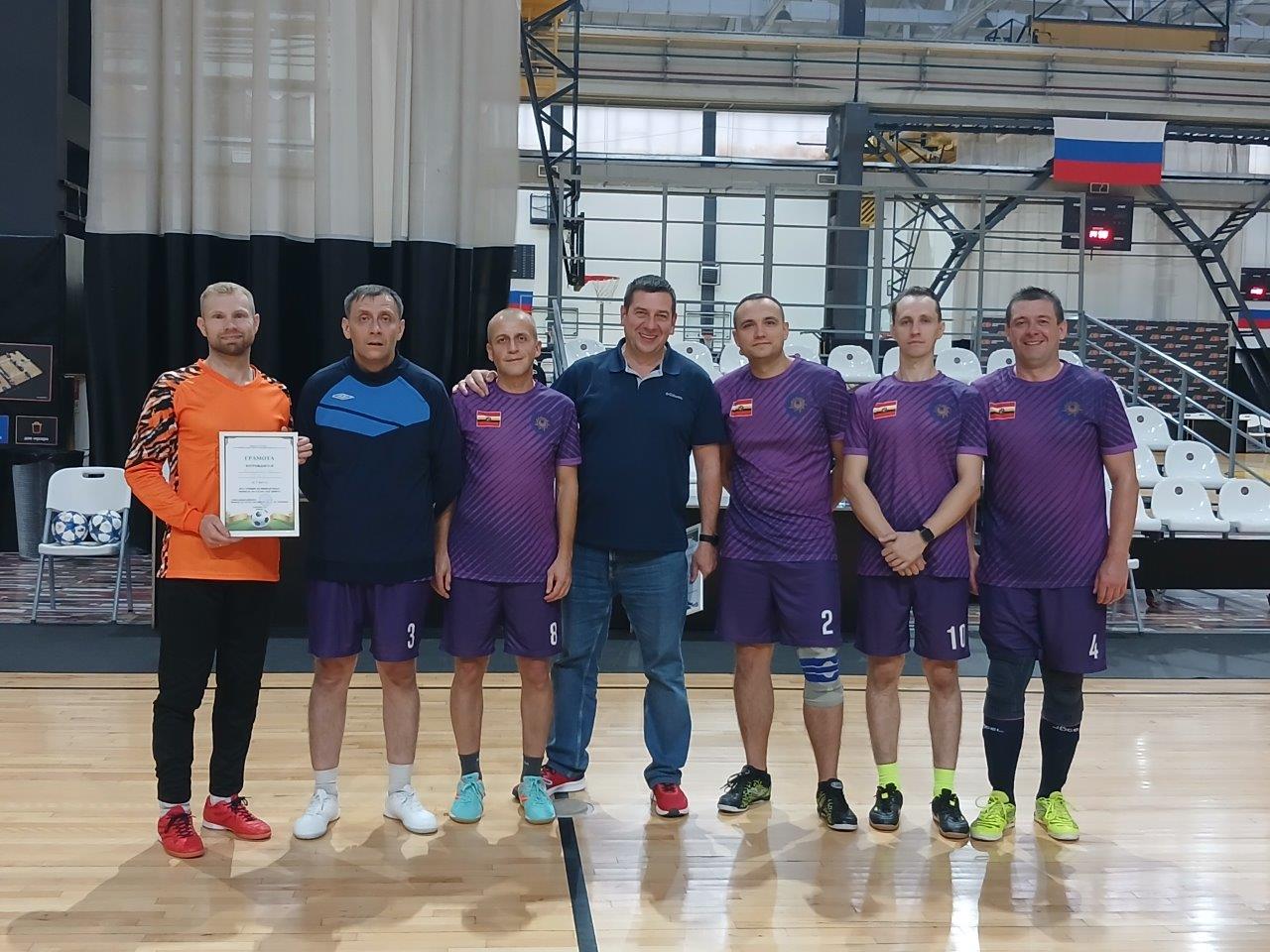 2 место команда Курского РДУ