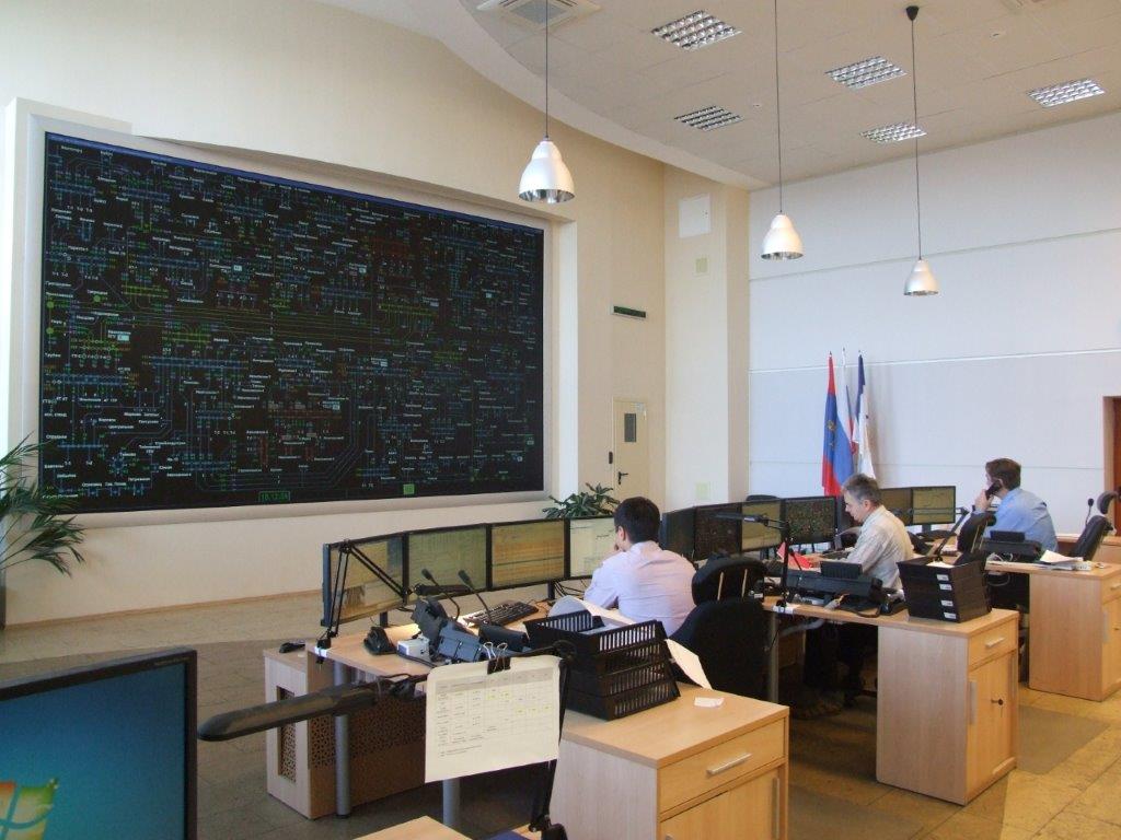 Костромское РДУ - диспетчерский щит